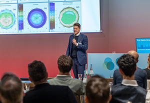 Experten Prof. Dr. Dirisamer, PD Dr. Dr. Luft und Prof. Dr. Priglinger, OSY Ophthalmologisches Symposium in Hamburg - Bausch + Lomb