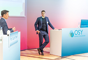 Experten Prof. Dr. Dirisamer, PD Dr. Dr. Luft und Prof. Dr. Priglinger, OSY Ophthalmologisches Symposium in Hamburg - Bausch + Lomb