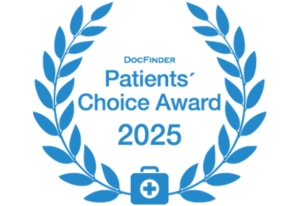 Experten Prof. Dr. Dirisamer, PD Dr. Dr. Luft und Prof. Dr. Priglinger, DocFinder Patients’ Choice Award 2025