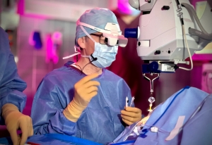 Experten Prof. Dr. Dirisamer, PD Dr. Dr. Luft und Prof. Dr. Priglinger, VM-Retina Meeting