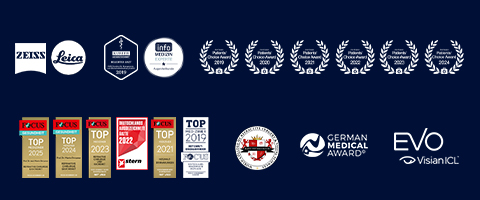 Auszeichnungen, Zertifikate und Partner von Auge Laser Chirurgie in Linz und Wien